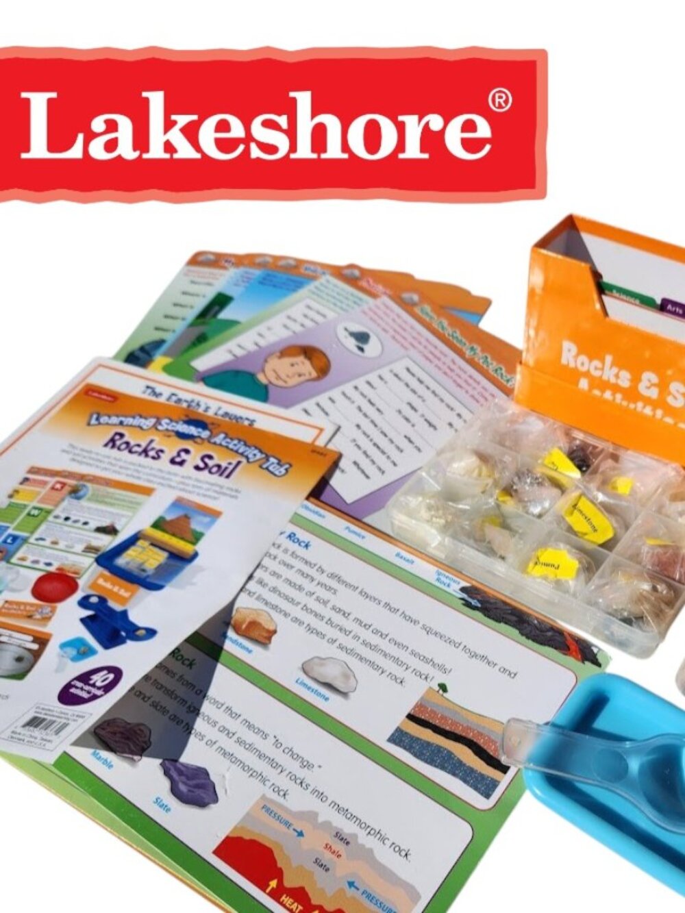 Lakeshore Educational Supplies Rocks and Soil Activity Science Curriculum Classr